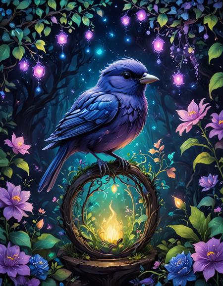 Celestial Blue Night Style