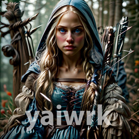 Blonde warrior SD