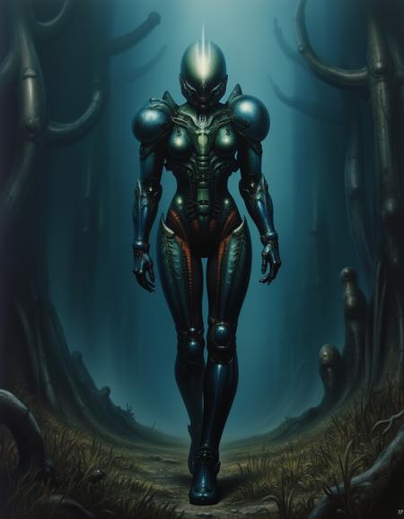 Artwork of H.R. Giger (Flux)