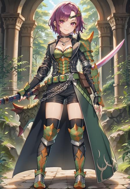 Monster Hunter - Espinas armor (エスピナ装備) ponyXL