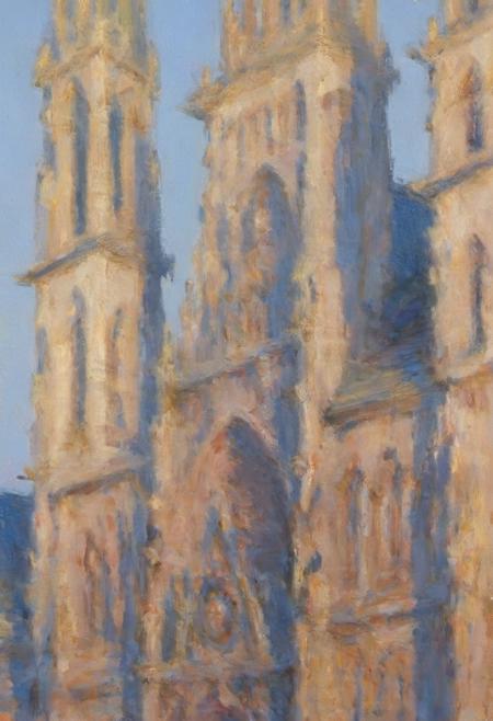 Eldritch Impressionism oil painting