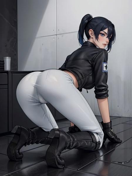 (Pony & 1.5) Datadyne Female Guard Uniform | Perfect Dark