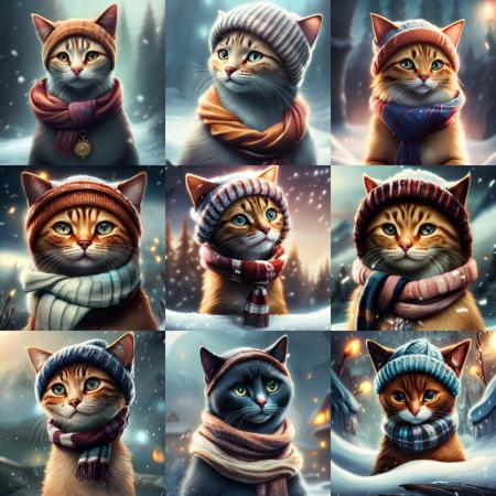 winter-cat-embeddings-sd-v2-1