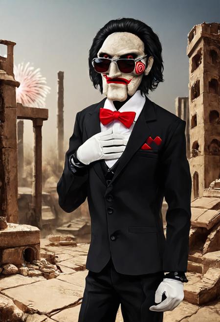 Billy the Puppet from Saw [AutismMix Lora]