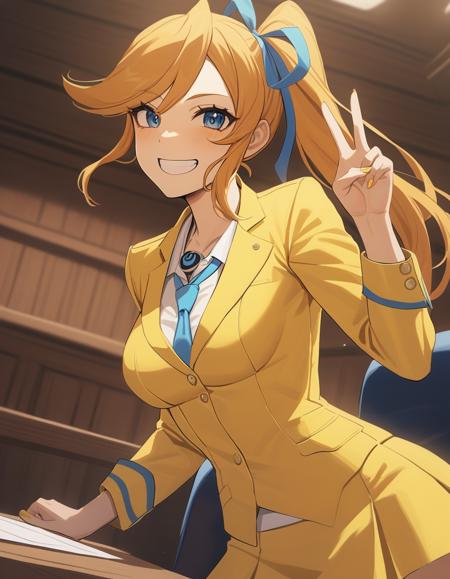 Athena Cykes 希月 心音 / Ace Attorney 逆転裁判 (Pony / Animagine)版本v1.0 (ID: 313877)