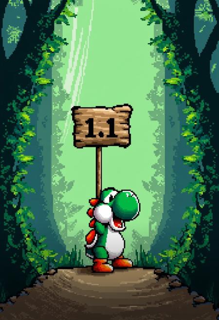 Yoshi's Island Style [FLUX]