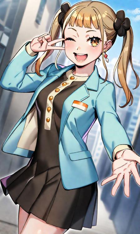 Amakusa Hina (Securities) - A-Train: All Aboard! Tourism | 証券社員 天草雛 - A列車で行こう はじまる観光計画 | AnimagineXL v.3.1