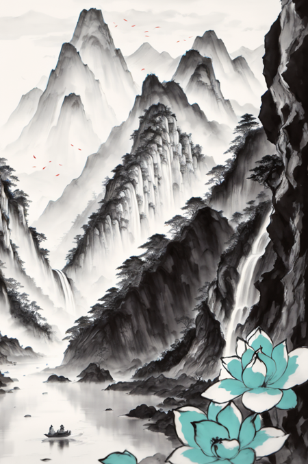 PAseer的油彩和水墨/PAseer's Oil and Ink Painting