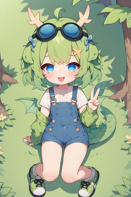 Dragon Girl (Model Public VTuber) - Comission LoRA PonyXL
