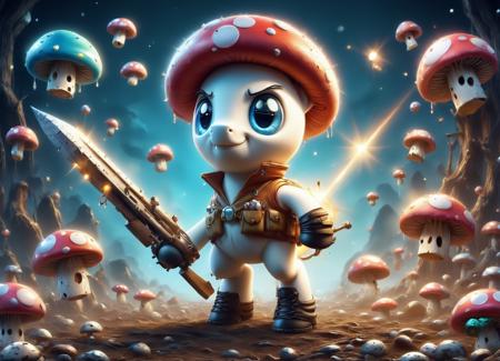 DonM - Shroom Knight [SD,SDXL,Pony]