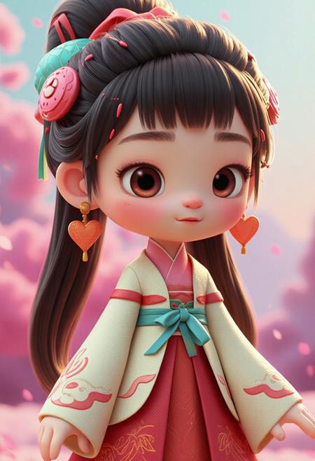 FLUX Pixar Cartoon 3D Style by LH