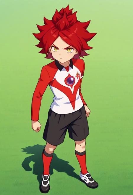 Nagumo Haruya (Burn) / Claude Beacons (Torch) - Inazuma Eleven - Pony + Illustrious