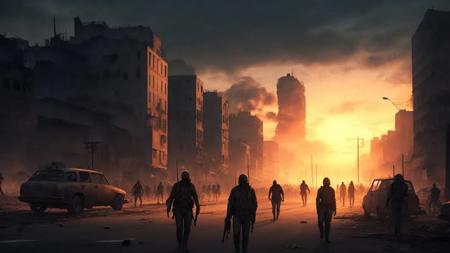 Post Apocalyptic Wastelander (DALL-E)版本Post Apocalyptic And Hope (ID: 523912)