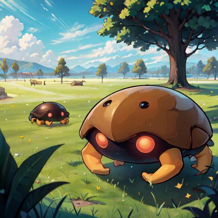 Kabuto: Dome Trilobite | カブト (Pokedex #0140) [Pony & SD1.5]