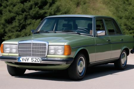 Mercedes Benz W123 - German classic saloon car版本v1.0 (ID: 426368)