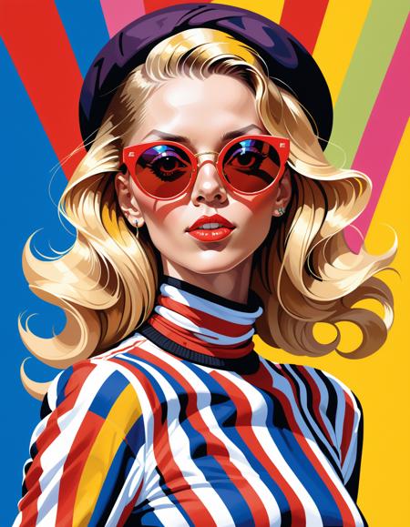 Abstract Maximalist Style SDXL