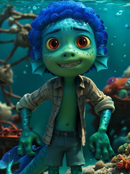 Luca Paguro monster form (Luca)