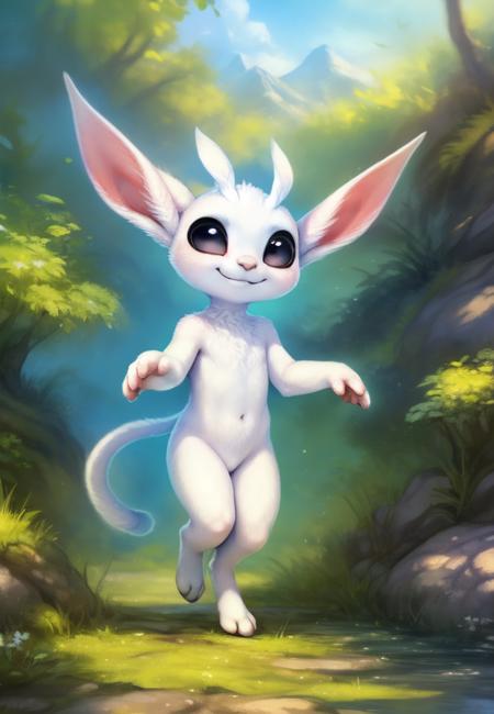 Ori Spirit - ( Ori and the Blind Forest )版本Version with Paws (ID: 445951)