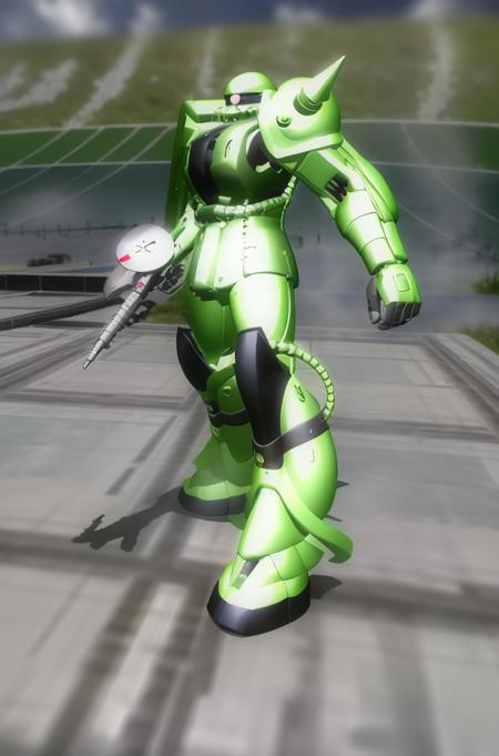 MS 06F Zaku II | Mobile Suit Gundam 0079