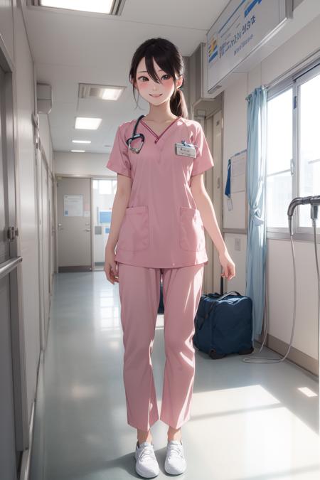 Medical / Surgical Scrubs Nurse Uniform版本v1.0 (ID: 280455)