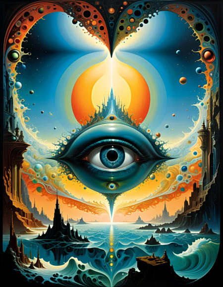 SalvadorD'Ai - local llm powered surreal painter - no prompting needed