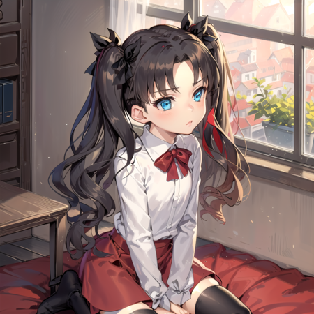 Rin tohsaka  LORA and(Pony)  from fate stay night visual novel