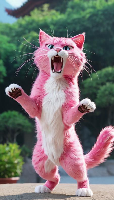Fresh Ideas@pink roaring cat_SDXL版本v1.0 (ID: 576617)