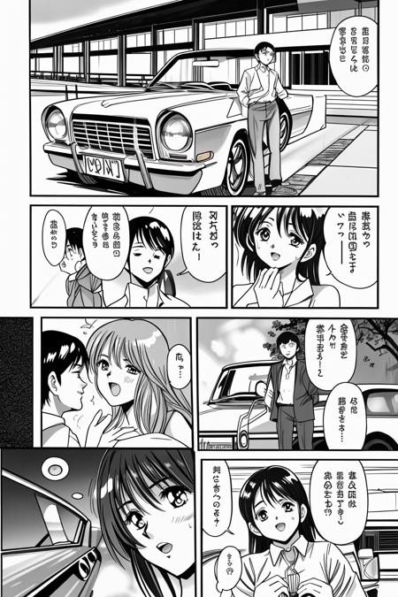 MangaGen-LCM: Comic generator test