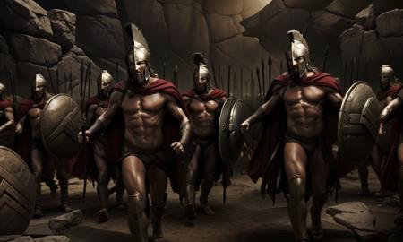 300 Spartans (300 movie concept)