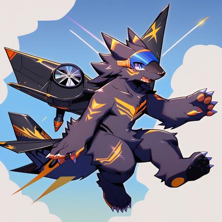 Airplane Dragon (furry species) - scpkid