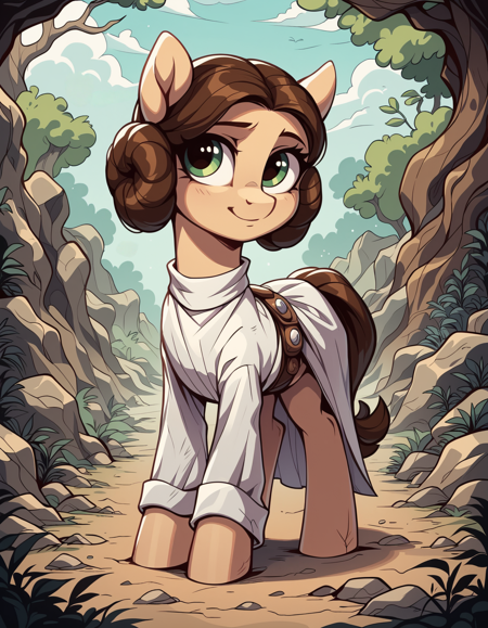 Leia Organa (Star Wars) [Pony XL]