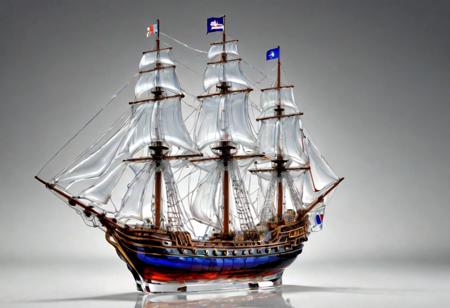 Murano Glass Style SDXL