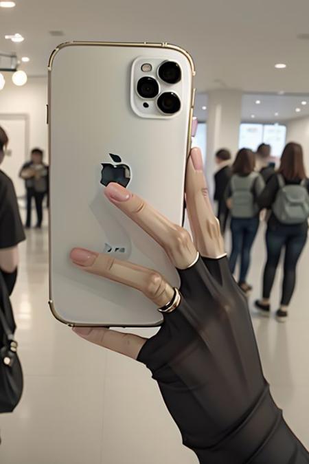 iphone better hand selfie