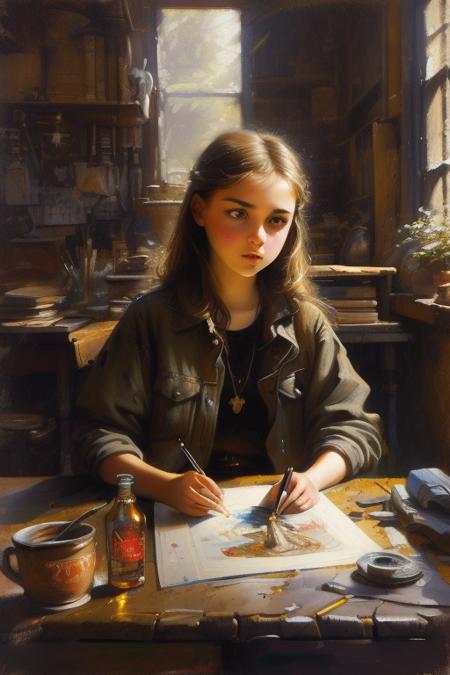 style of Alan Fearnley 431