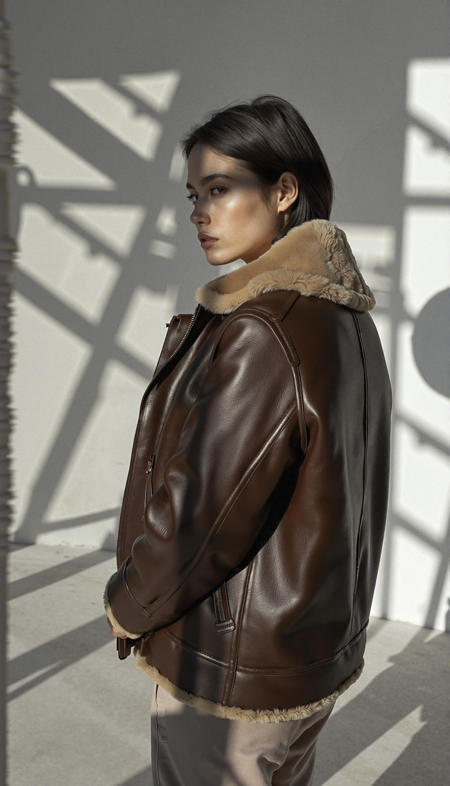 B-3 Sheepskin Bomber Jacket [Flux]