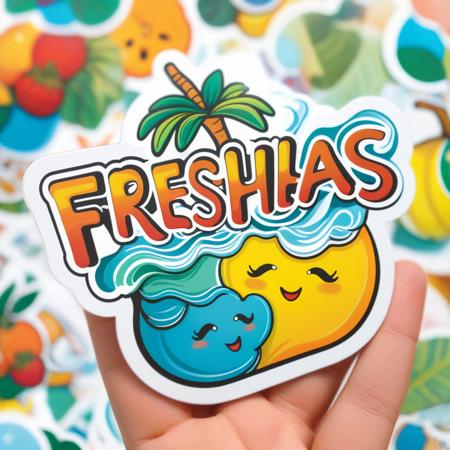 Fresh Ideas@Stickers_SDXL
