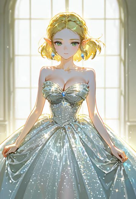 Glitter Wedding Dress