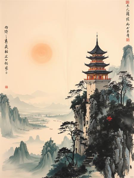 OB国风绘卷 Chinese style scroll painting