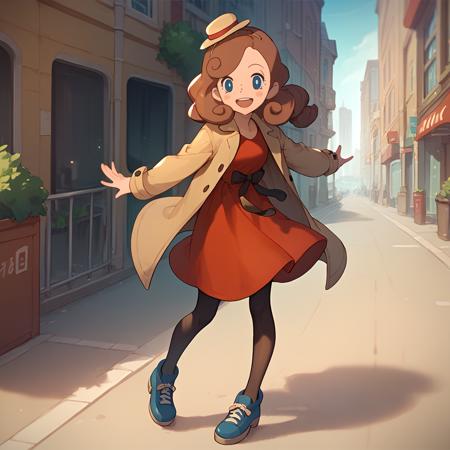 Katrielle Layton カトリーエイル・レイトン // Illustrious/Pony Character LoRA // Layton's Mystery Journey レイトン ミステリージャーニー