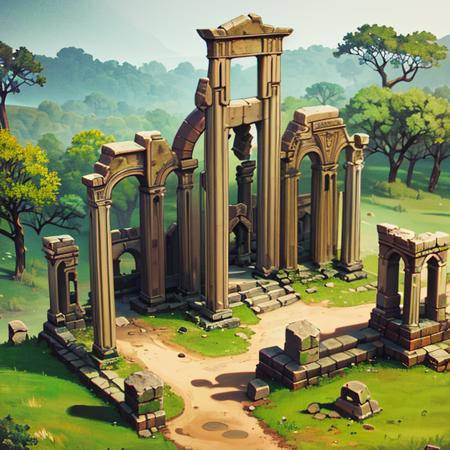 Stylized Setting (Isometric) SDXL & SD1.5