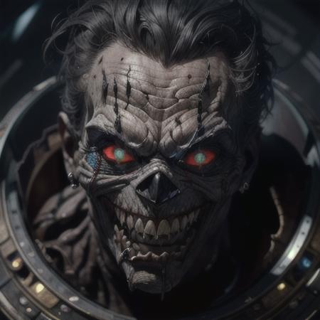 Derek Riggs style (Iron Maiden)