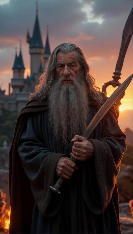 Gandalf The Grey - The Lord of the Rings - Flux1.D