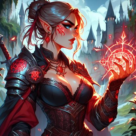 Flashfire Glowing Runes PonyXL版本v2.0 (ID: 574537)