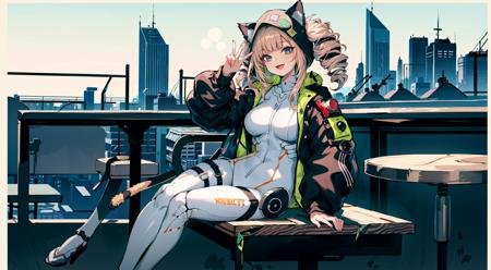 Shiro 西萝 LoRA from 幻塔（Tower of Fantasy）