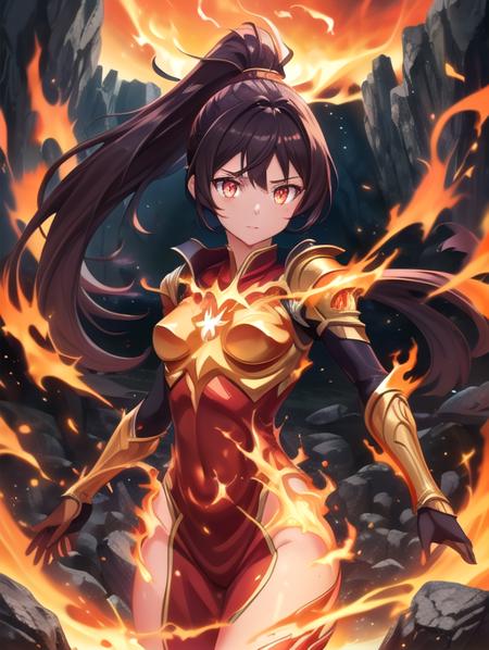 Character Change - Fire Elemental - SO HOT!