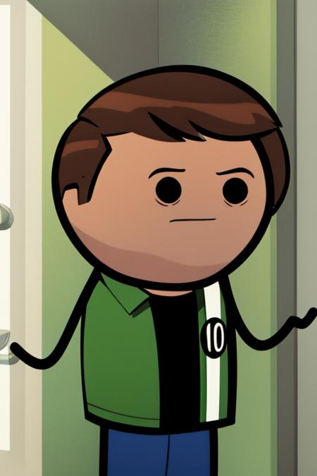 Explosm Cyanide and Happiness style