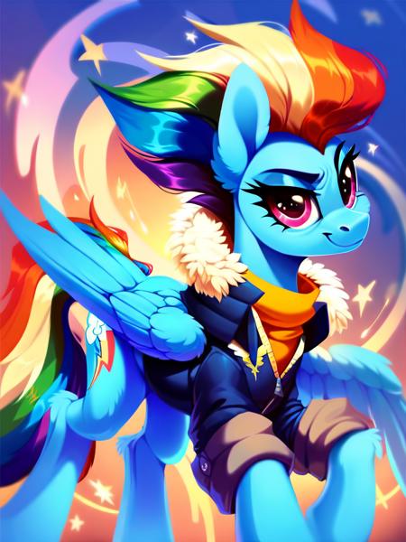 Older Rainbow Dash