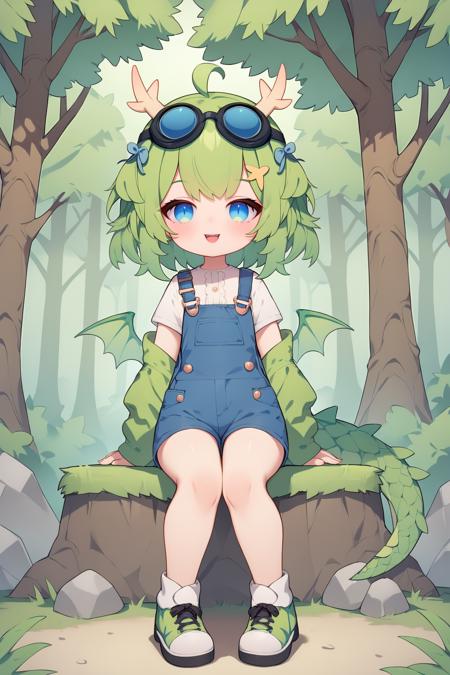 Dragon Girl (Model Public VTuber) - Comission LoRA PonyXL