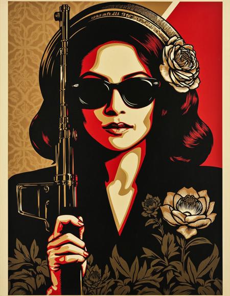 Shepard Fairey ART Style by ChronoKnight - [FLUX]