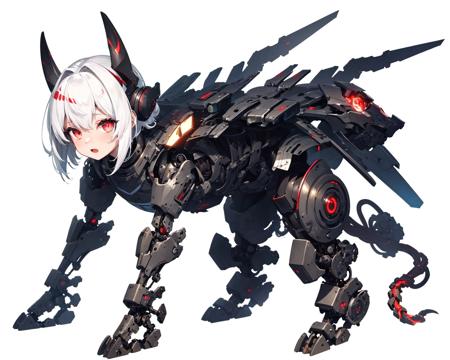 Highly Mechanized Prosthetic Quadruped/Mechanical Beast (Girl) 四足机械兽/兽娘